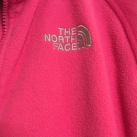 The North Face Pink fleece jacket szM - Picture 3 of 6